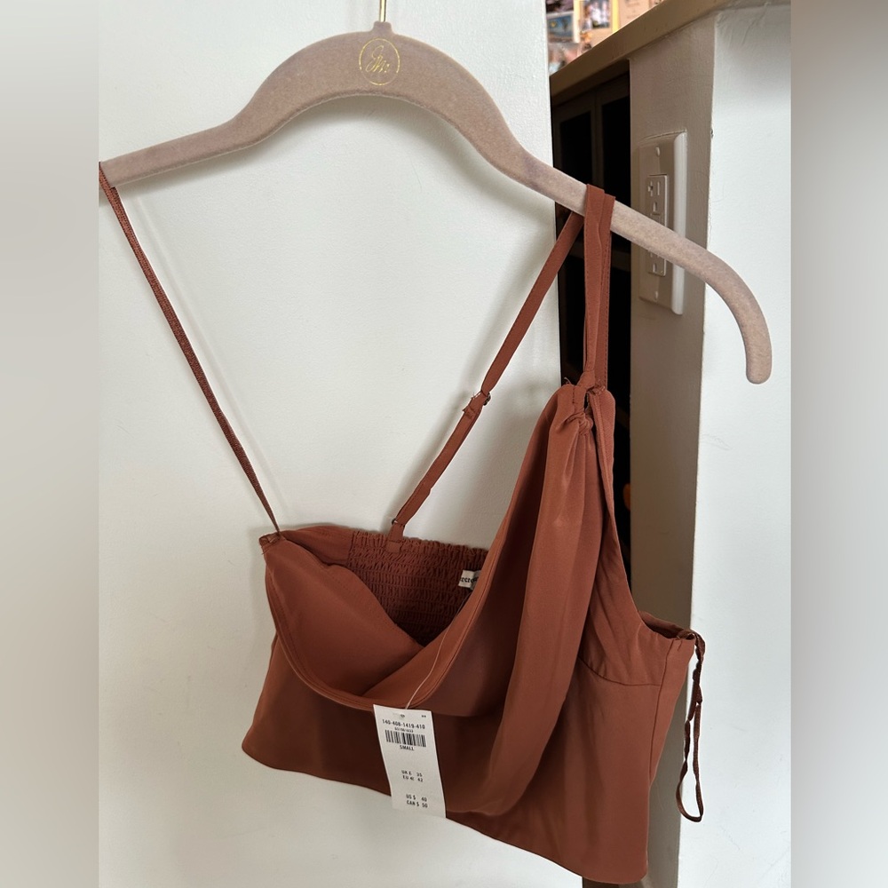 Abercrombie & Fitch one shoulder top S NWT